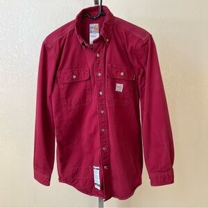 Men’s Carhartt Flame Resistant Button Up Shirt